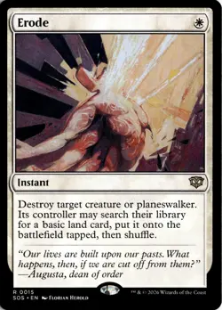 Erode 15 Magic: The Gathering Secrets of Strixhaven Rare NM - Image 1