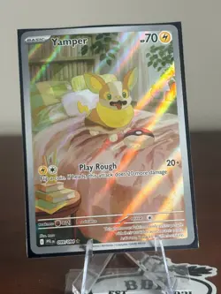 Me02: Phantasmal Flames Pokemon TCG Yamper 099/094 - Image 1