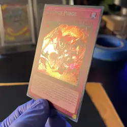 Yugioh Dominus Purge MP25-EN095 2025 Tin Prismatic Secret Rare - Mint Quality - Image 3
