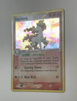 Rapidash 13/112 Holo Rare EX Fire Red Leaf Green Pokemon TCG Card LP W/ Swirl 🍥 - Image 2