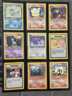 Lot Of 64 Holo Vintage Wotc German Pokemon Cards Unlimited Pokemonkarten Deutsch - Image 1