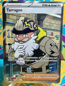 Pokemon Tarragon 116/088 Full Art Trainer Supporter Ultra Rare NM Perfect Order - Image 1