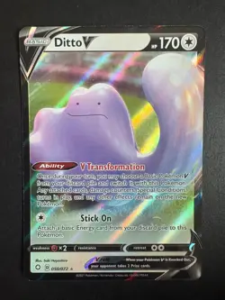 Pokemon Shining Fates: Ditto V 050/072 NM - Image 1
