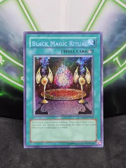 Yugioh Black Magic Ritual PP01-EN002 Secret Rare NM - Image 1