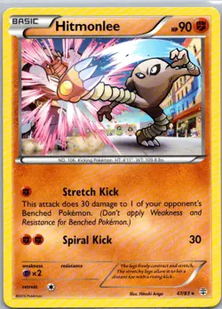 Pokemon TCG Hitmonlee 47/83 Generations NM - Image 1