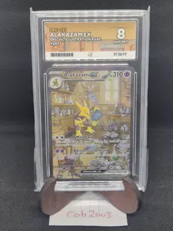 Alakazam ex 201/165 ACE 8 NM-Mint SAR Pokemon 151 Special Illustration Rare - Image 1