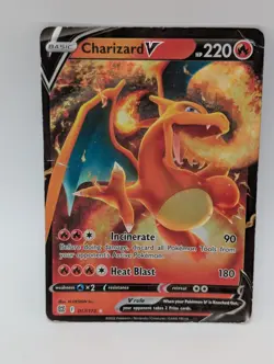 2023 SWSH Crown Zenith Charizard V Holo Rare #018/159 - Image 1