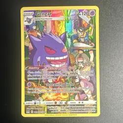 Pokemon Gengar TG06/TG30 Ultra Rare Full Art Holo Lost Origin Trainer Gallery S… - Image 3