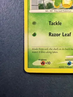 Pokemon TCG Turtwig 17/17 Pop Series 6 Holo - Image 3