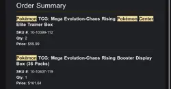 PRE-SALE Pokemon Center Chaos Rising x2 ETBs & Booster Box SHIPS 5/22 - Image 2