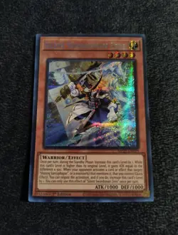 Silent Swordsman Zero MP25-EN059 Prismatic Secret Rare 2025 Mega Pack Yugioh - Image 1