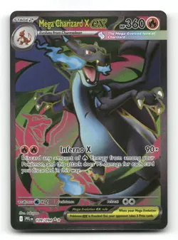 Mega Charizard X ex 109/094 - Phantasmal Flames - Pokemon Card NM/M - Image 1
