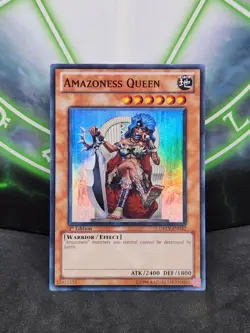 Yugioh Amazoness Queen DREV-EN032 Super Rare 1st Edition LP - Image 1