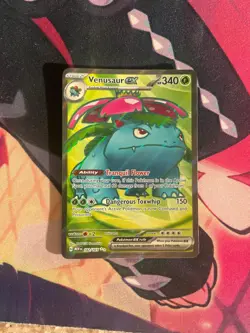 Venusaur ex 182/165 Ultra Rare 151 Pokemon NM Card - Image 1