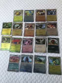 Pokemon Reverse Holos Pokeball Cards Japanese X 18 Mint - Image 1