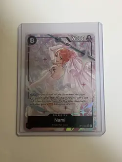 Nami (Alt Art) OP15-086 SR Adventure on KAMI's Island - ONE PIECE Card English - Image 1