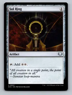 Sol Ring U Commander: Edge of Eternities 57 NM - Image 1