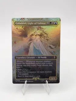 [1x] Galadriel, Light of Valinor - Foil - Borderless - Near Mint, English - The - Image 1