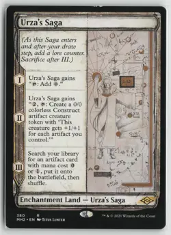 Urza's Saga (Showcase) MP 380 Modern Horizons 2 Magic: The Gathering - Image 1