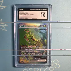 CGC 10 Iron Leaves EX 203/162 Temporal Forces Illustration Rare Pokemon Card - Image 1