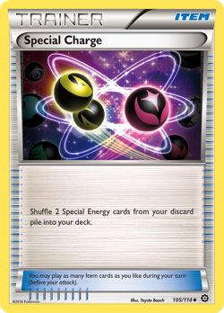 Special Charge 105/114 Uncommon | Steam Siege | Pokemon Card - Image 1