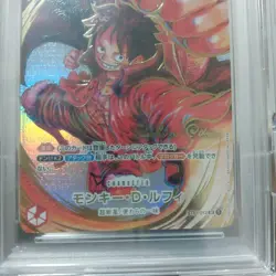 One Piece Card Game Luffy Sign psa10 - Image 3