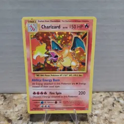 Pokemon TCG Charizard 11/108 Evolutions Holo Card 2016 LP Condition - Image 1