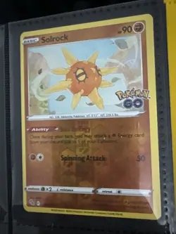 Solrock 039/078 Pokemon Go Reverse Holo - Image 1