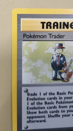1999 Pokemon WOTC Base Set Rare Trainer Pokemon Trader 77/102 BsTPT04 - Image 2