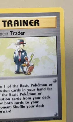 1999 Pokemon WOTC Base Set Rare Trainer Pokemon Trader 77/102 BsTPT04 - Image 5