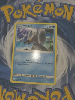 Pokemon TCG Wingull Sun & Moon 37/149 Regular Common CCG Card 2017 NM - Image 1