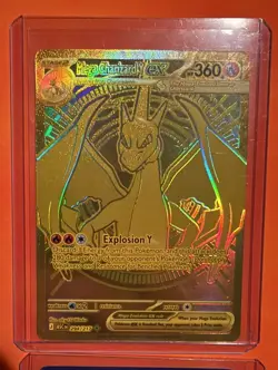 Mega Charizard Y EX 294/217 Gold Hyper Rare Ascended Heroes Pokemon TCG - Fresh! - Image 1