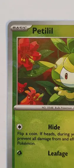 Petilil 006/086 Poke Ball Pattern Black Bolt Pokemon TCG - Image 3
