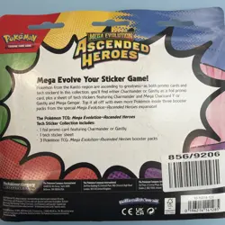 Pokemon Ascended Heroes Tech Sticker Collection Charmander Brand New Sealed - Image 2