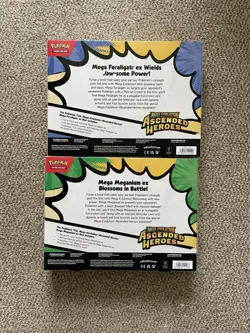 Pokemon TCG Ascended Heroes - Mega Meganium / Feraligatr Ex Box Bundle Sealed - Image 2