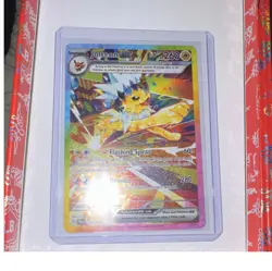 Pokemon Jolteon ex 153/131 Prismatic Evolutions Special Illustration Rare Full … - Image 1