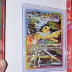 Pokemon Jolteon ex 153/131 Prismatic Evolutions Special Illustration Rare Full … - Image 3