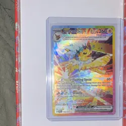 Pokemon Jolteon ex 153/131 Prismatic Evolutions Special Illustration Rare Full … - Image 5