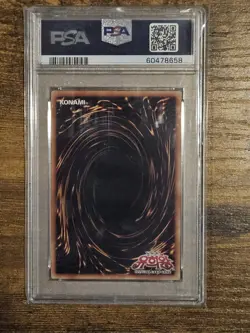 Yugioh Dark Magician Korean LOB-K005 Ultra Rare PSA 10 Gem Mint - Image 2