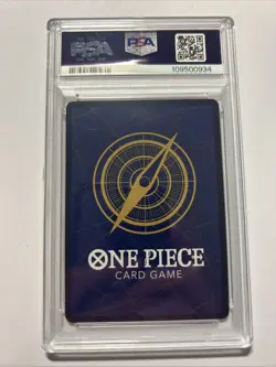 2024 One Peice TCG OP08-118 Silvers Raleigh SEC PSA 10 - Image 2
