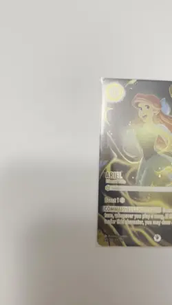 2025 DISNEY LORCANA WHISPERS IN THE WELL ICONIC #241/204 ARIEL ETHEREAL VOICE - Image 2