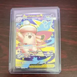 Pokemon Mega Clefable EX 101/088 Holo 320 HP Fairy 120+ Attack Card - Image 3