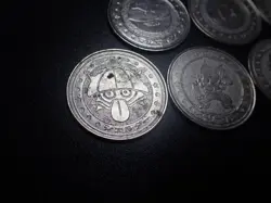Pokemon Card Meiji Promo Battle Coin x7 Electrode Weezing etc #6328 PLAY - Image 2