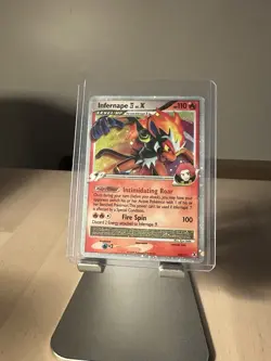 Pokemon Card: Infernape E4 Lv.X 108/111 Rising Rivals Holo Ultra Rare - Image 1