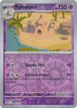Palossand 96/193 Reverse Holo | Paldea Evolved | Pokemon Card - Image 1