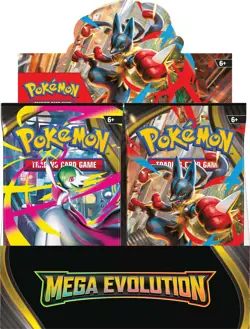 Pokemon TCG: Mega Evolution Booster Pack (1 pack 10 cards) - Image 1