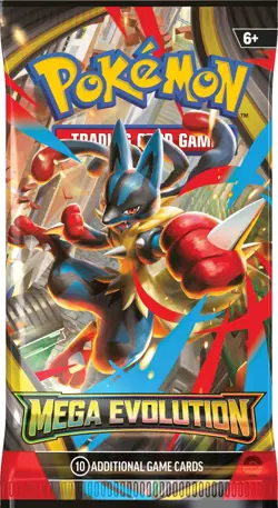 Pokemon TCG: Mega Evolution Booster Pack (1 pack 10 cards) - Image 4