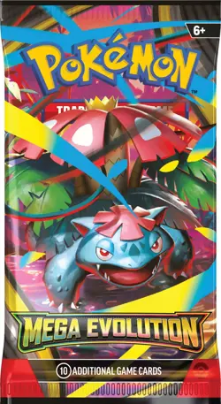 Pokemon TCG: Mega Evolution Booster Pack (1 pack 10 cards) - Image 5