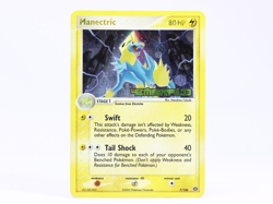 Manectric 7/106 Stamped Reverse Holo Emerald Pokemon Card MP - Image 1