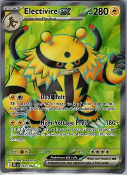 Electivire ex 212/182 SV10: Destined Rivals - Pokemon Card - NM - Image 1